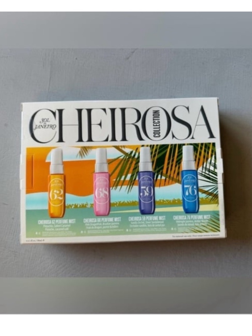 NWT Sol de Janeiro CHEIROSA Mist Discovery Set